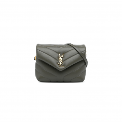 YSL TOY LOULOU SHOULDER BAG IN QUILTED LEATHER PJC225953F956 (20*14*7cm)